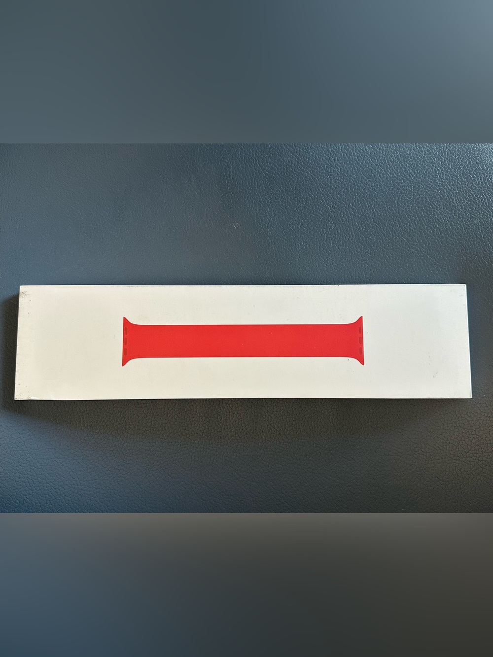 Apple Watch band 40mm Red Solo Loop Size 4
